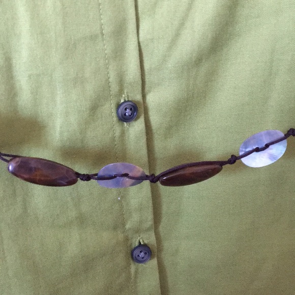 LOFT button down dress - Picture 7 of 8